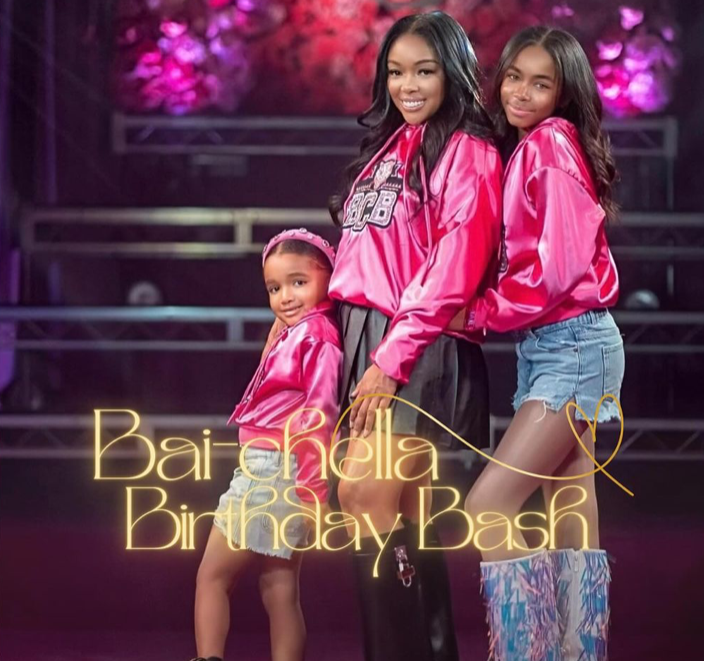 ACE talent Tricia Smith Brown and her Niece Bailey on Baileys' Beyonce themed Beichella birthday party